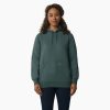 Women's Water Repellent Sleeve Logo Hoodie