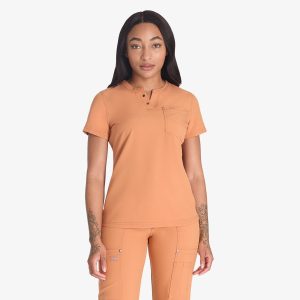 Women's EDS NXT Henley Scrub Top