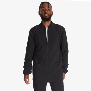 Men's EDS Essentials Zip Front Scrub Jacket