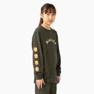 Dickies X Spitfire Kids' Long Sleeve T-Shirt