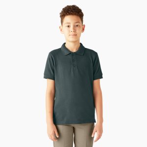 Kids' Piqué Short Sleeve Polo
