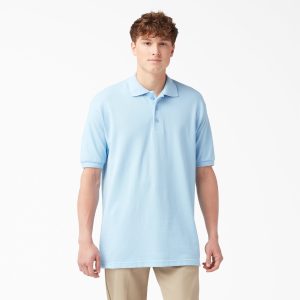 Adult Size Piqué Short Sleeve Polo